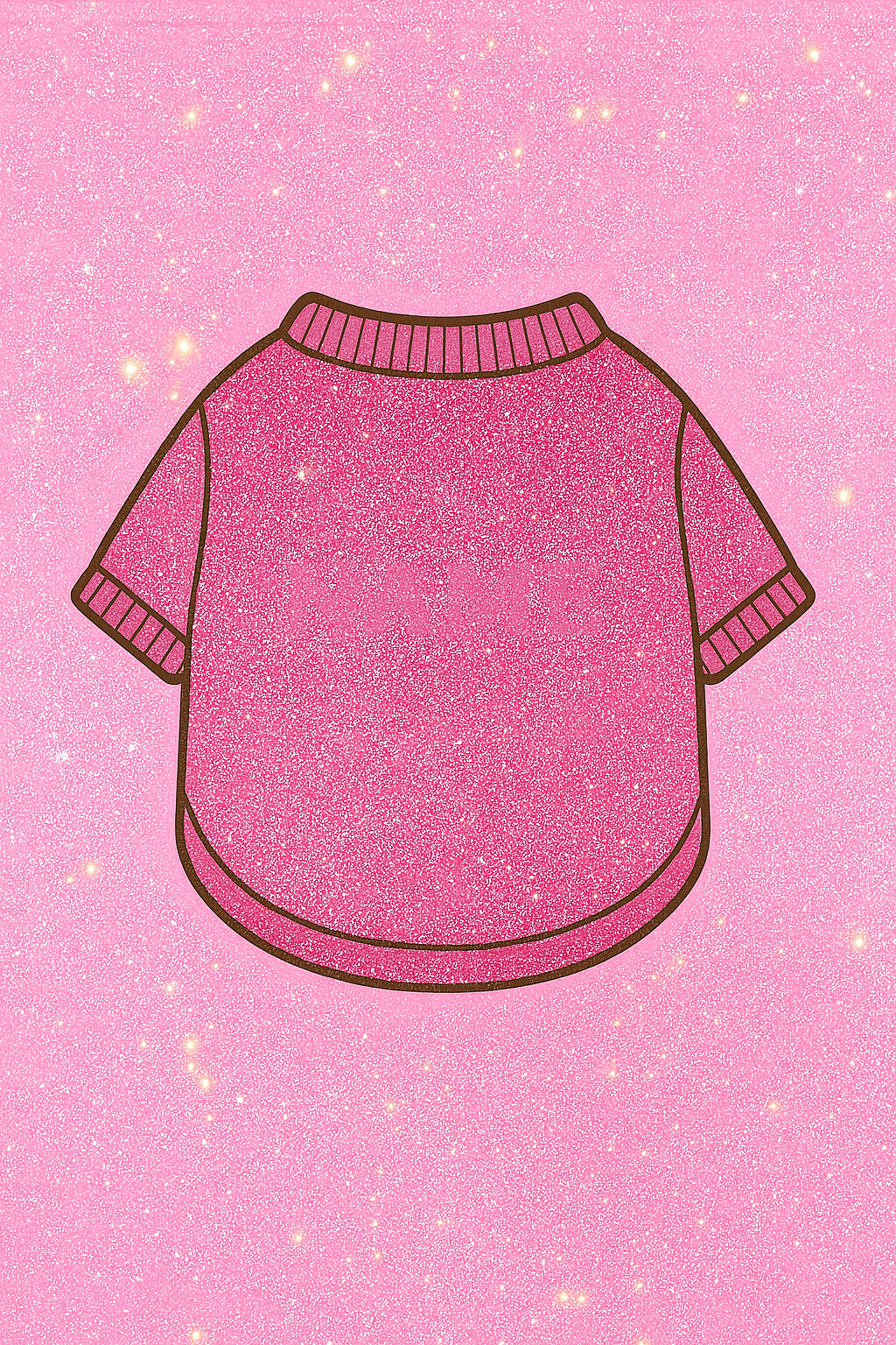 Glitters Pink Custom Pet Dress