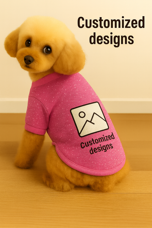 Glitters Pink Custom Pet Dress